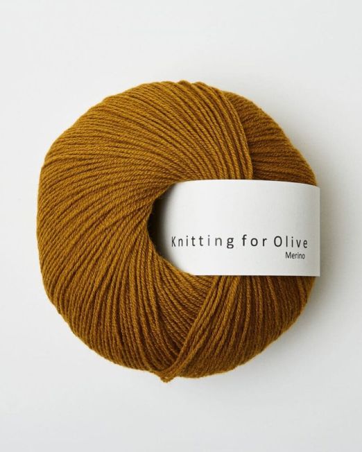 Knitting for Olives
Merino
Mørk Oker