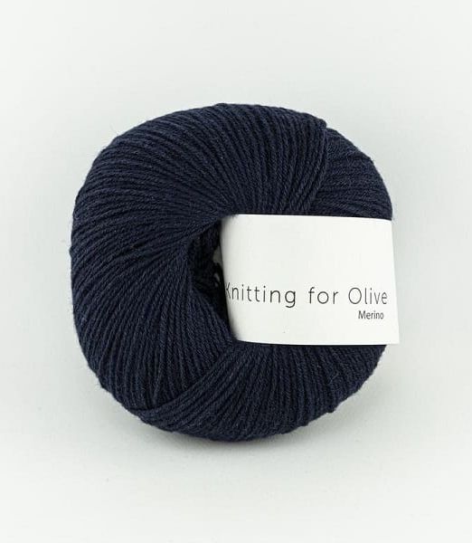 Knitting for Olives  Merino - Marineblå